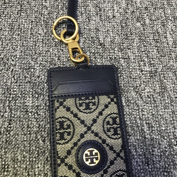 Navy Lanyard ID Credit Card Holder - Picture 3 of 5